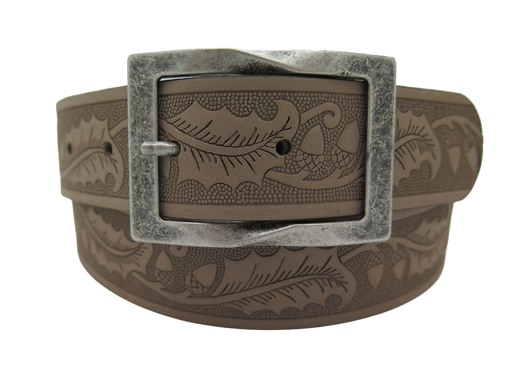 Ledergurt Branding Eichel 40mm (11073/72-40)